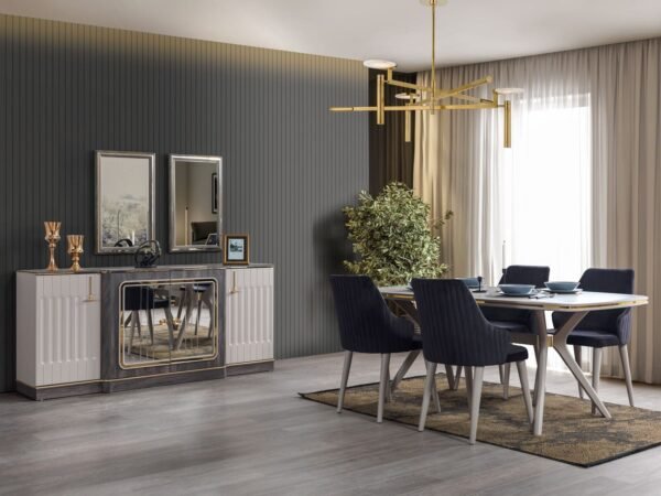 Nero Luxe Yemek Odası Takımı